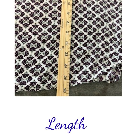 LOFT Women’s Printed Long Sleeve Blouse Medium NWT - Picture 7 of 8